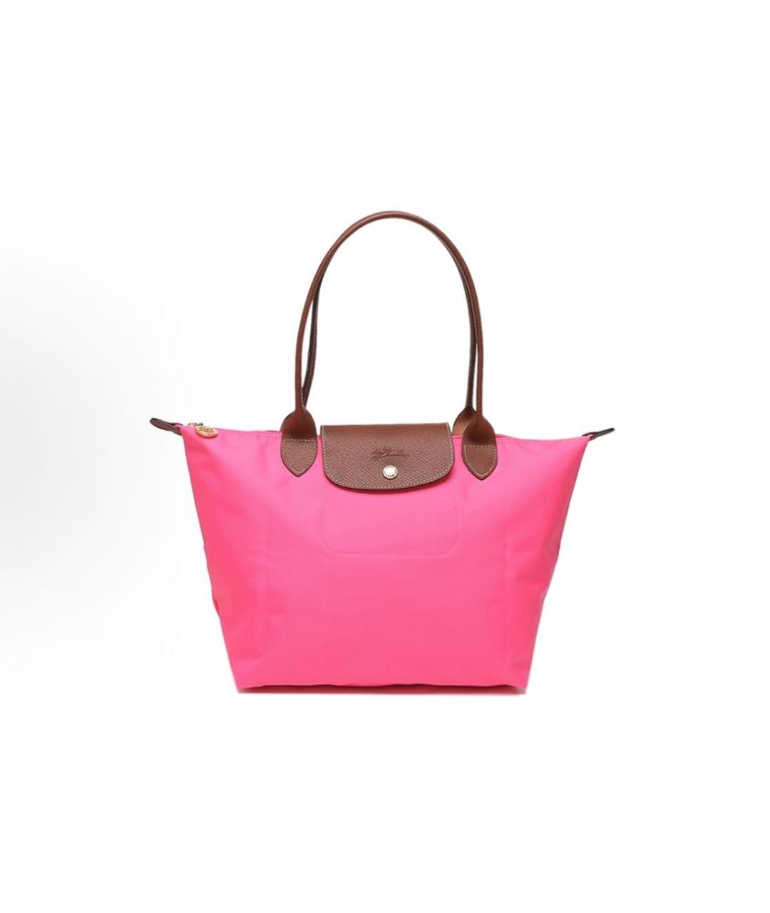 LONGCHAMP Розовая сумка тоут, фото 3