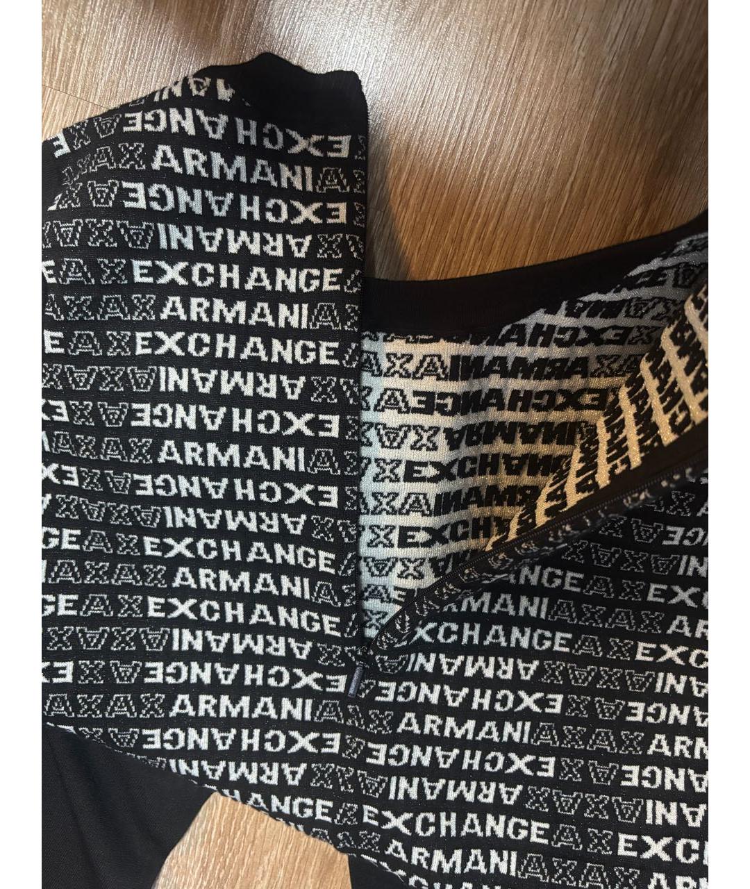 ARMANI EXCHANGE Черный комбинезон, фото 4