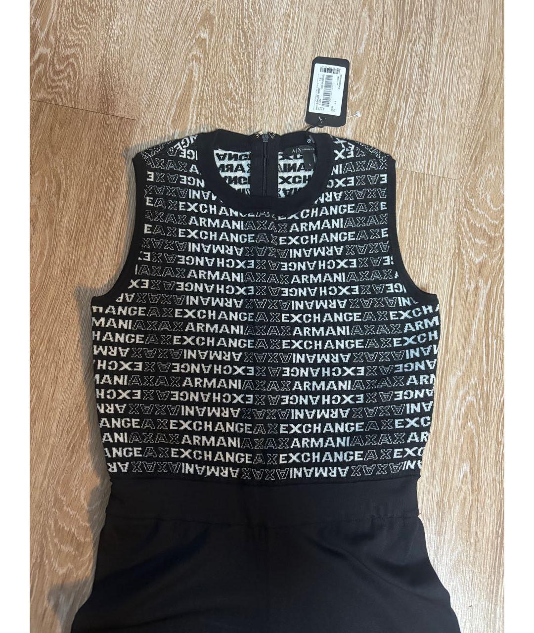 ARMANI EXCHANGE Черный комбинезон, фото 3