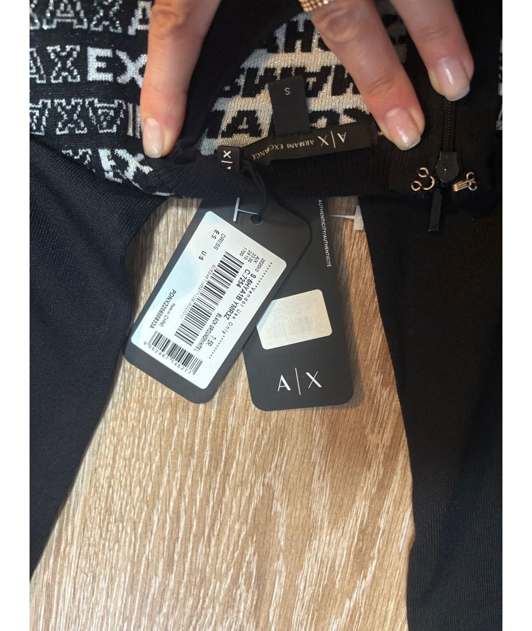 ARMANI EXCHANGE Черный комбинезон, фото 7