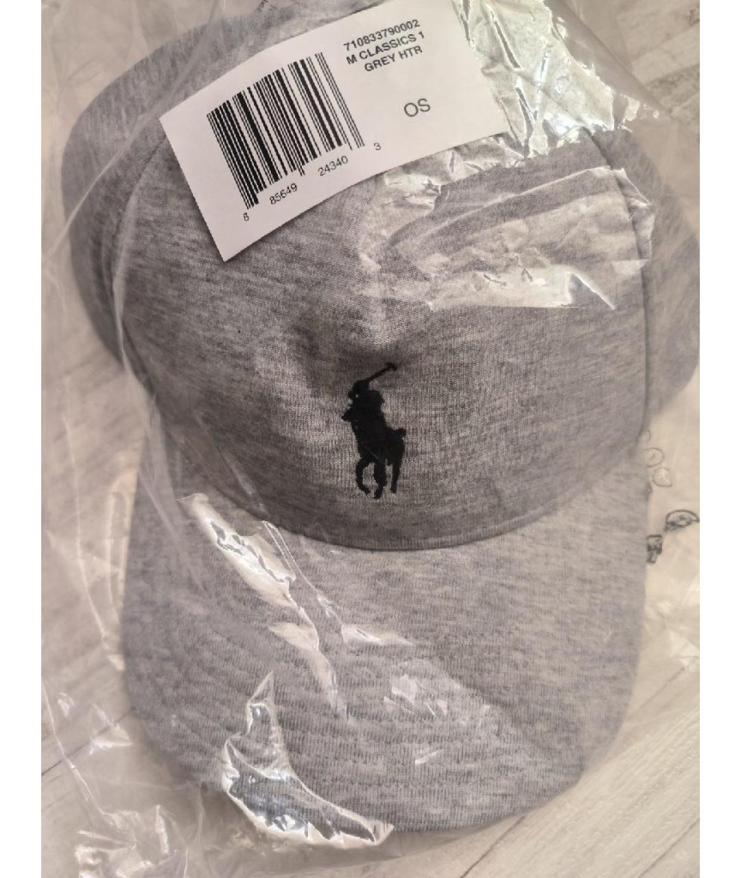 POLO RALPH LAUREN Серая кепка/бейсболка, фото 4
