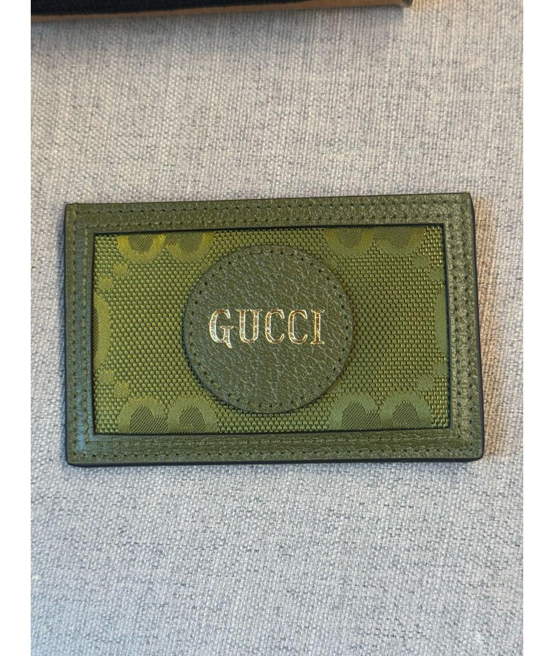 GUCCI Хаки кардхолдер, фото 4