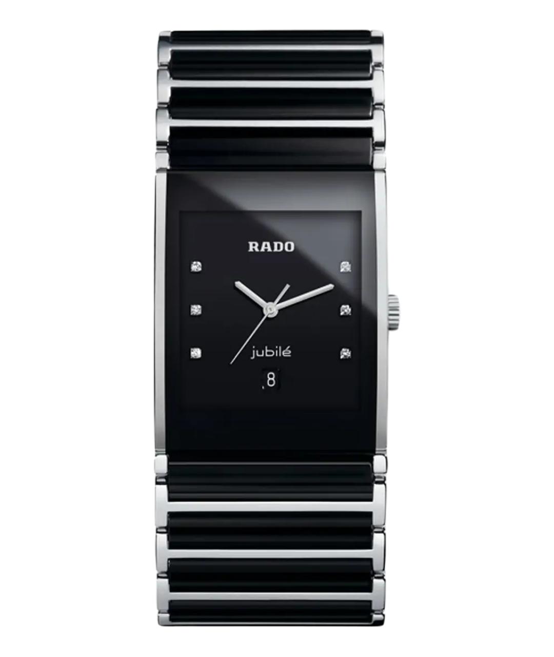 RADO Черные стальные часы, фото 1