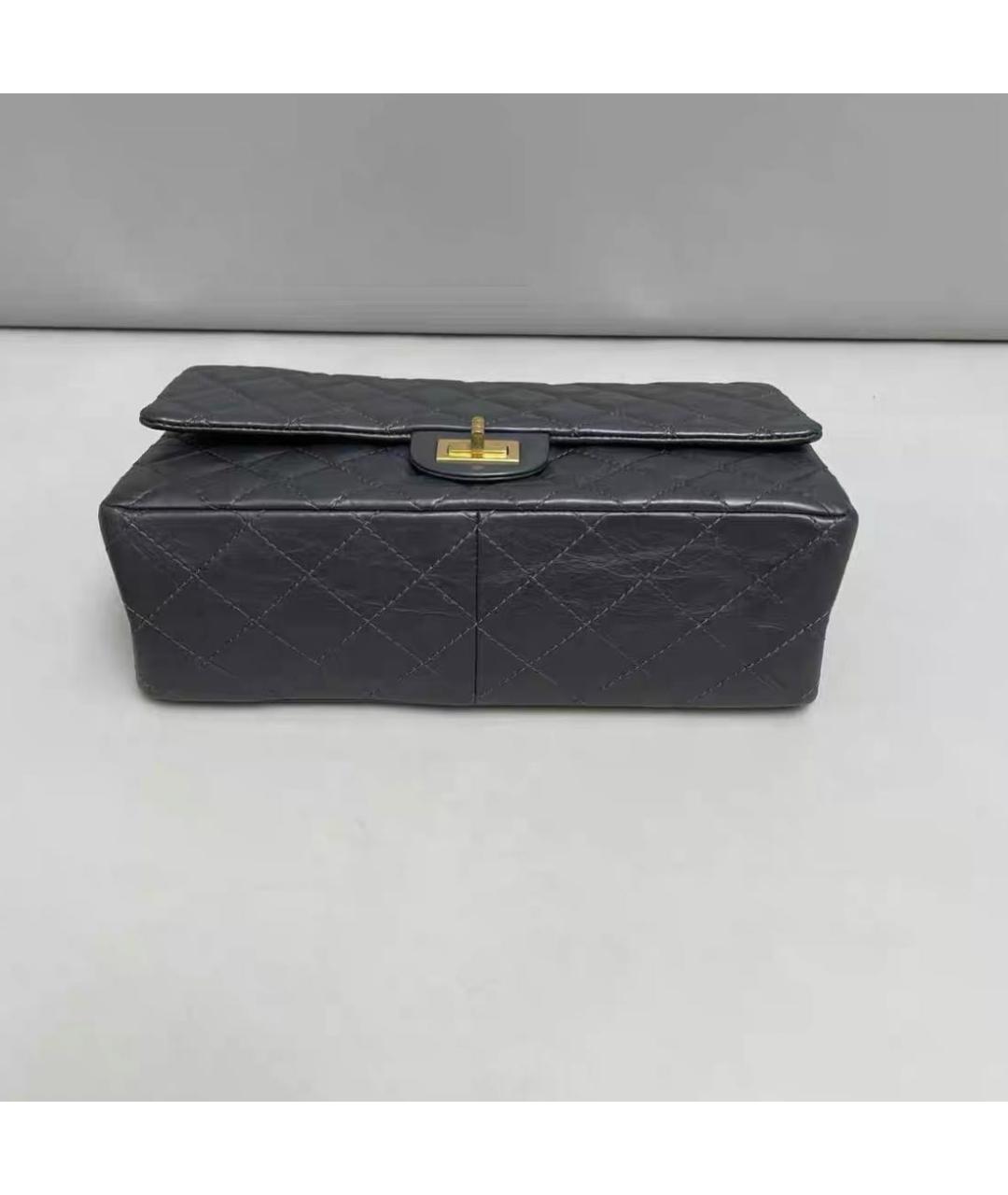 CHANEL Черная кожаная сумка через плечо, фото 4