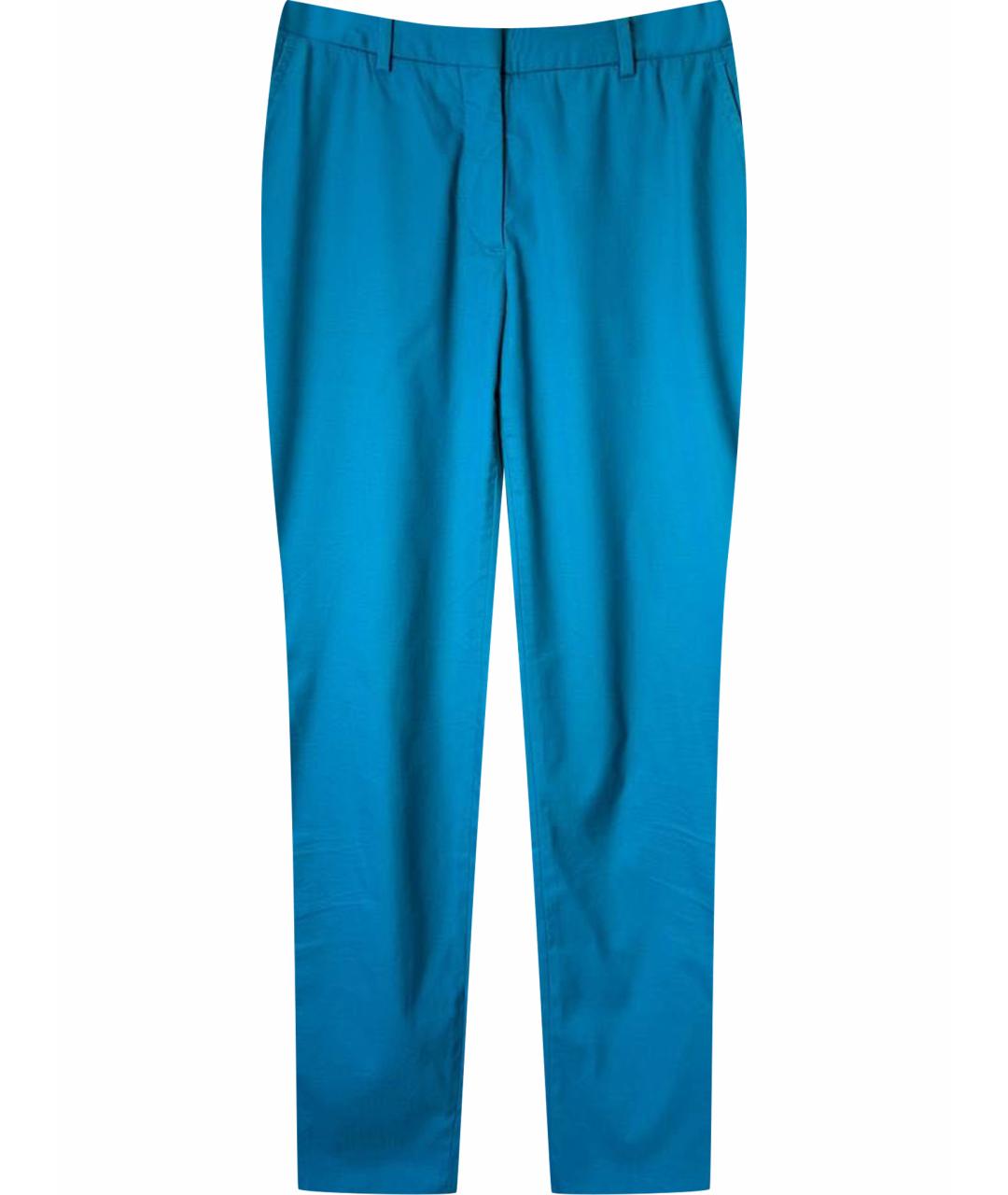 PAUL SMITH Бирюзовые брюки узкие, фото 1