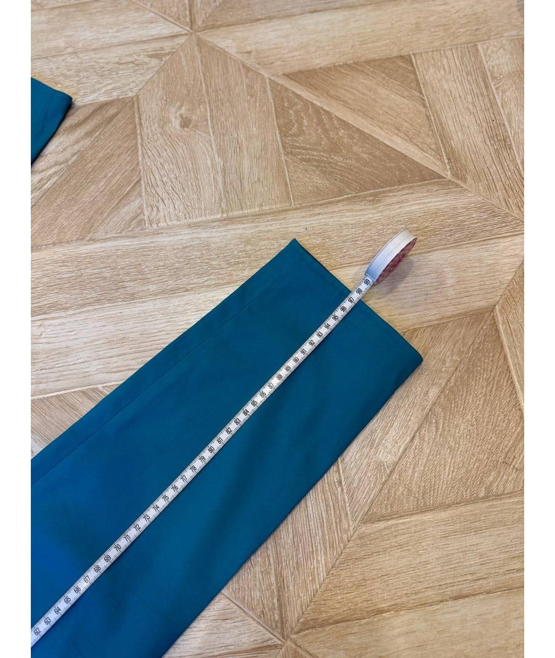 PAUL SMITH Бирюзовые брюки узкие, фото 7