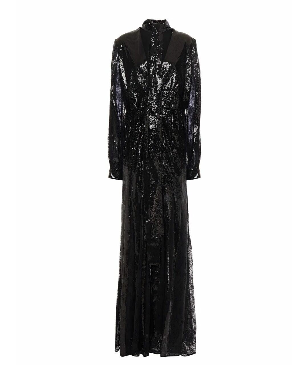 ELIE SAAB Черное кружевное вечернее платье, фото 1