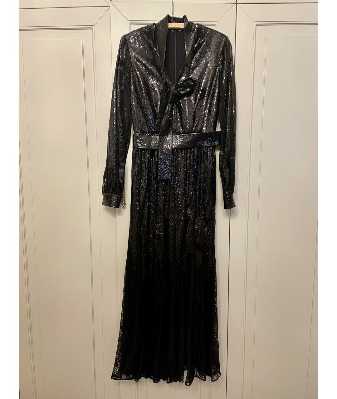 ELIE SAAB Черное кружевное вечернее платье, фото 2