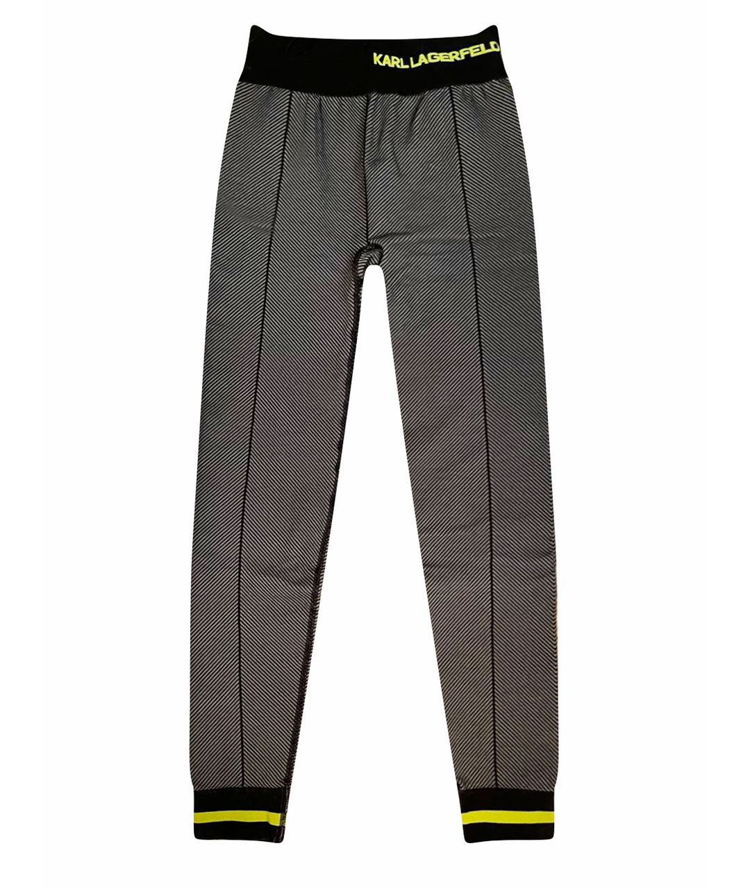 KARL LAGERFELD Серые полиамидовые спортивные брюки и шорты, фото 1