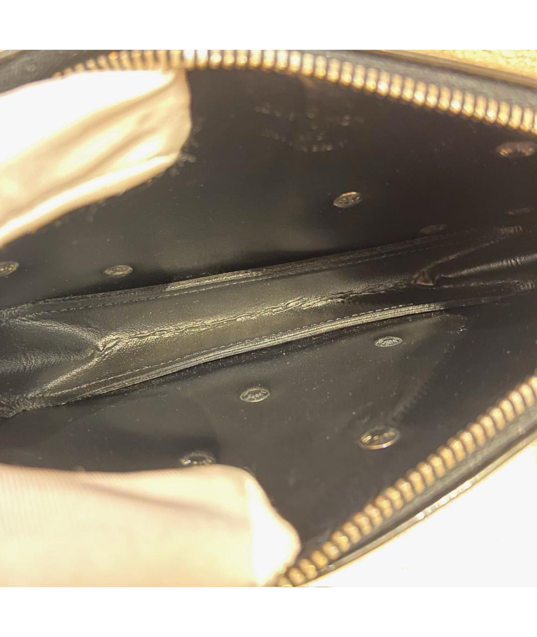 LOUIS VUITTON Черная сумка через плечо из лакированной кожи, фото 8