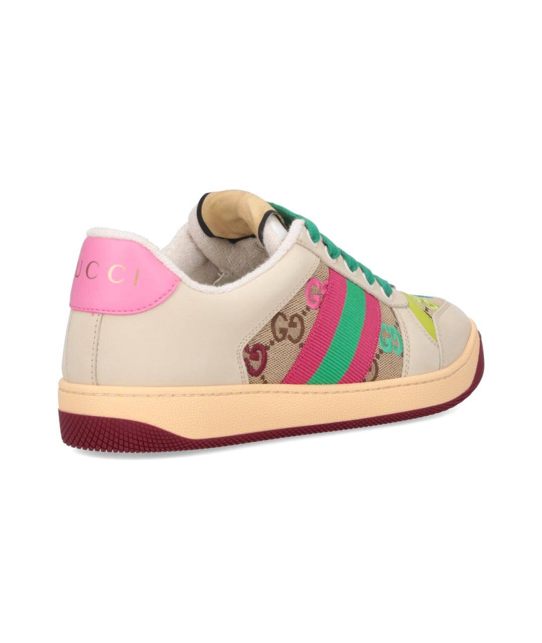 GUCCI Мульти синтетические кроссовки, фото 4