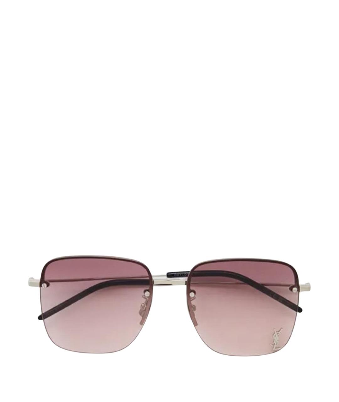SAINT LAURENT Розовые солнцезащитные очки, фото 1