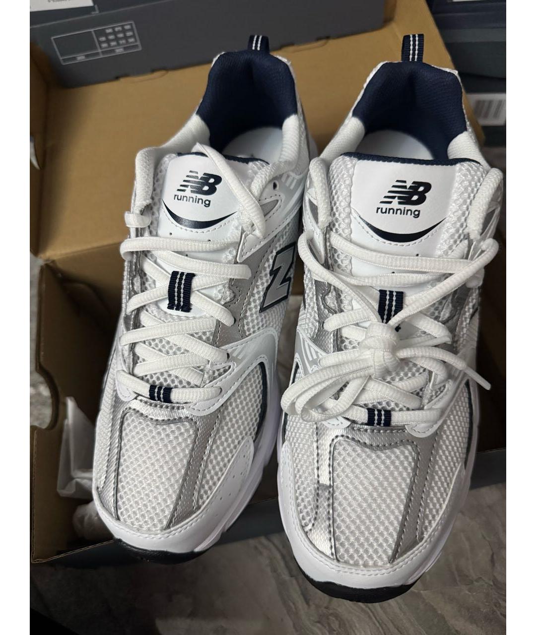 NEW BALANCE Белые кроссовки, фото 2