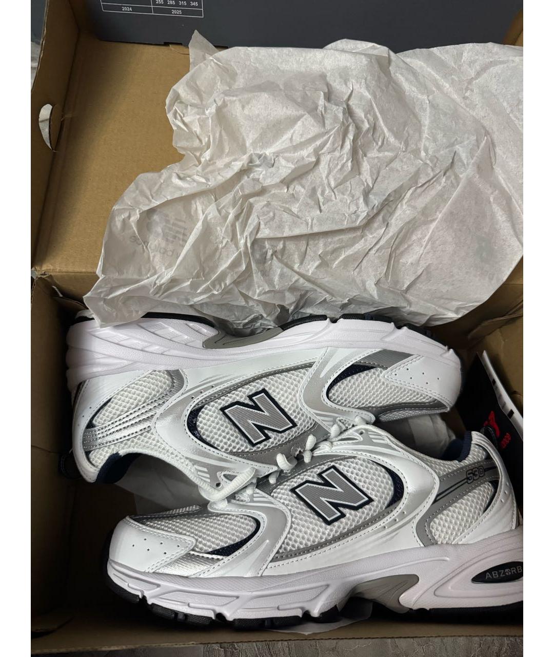 NEW BALANCE Белые кроссовки, фото 3