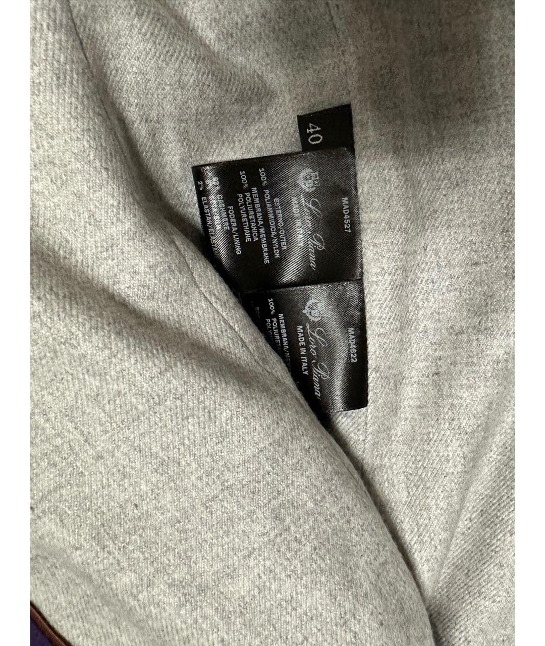 LORO PIANA Фиолетовая парка, фото 6