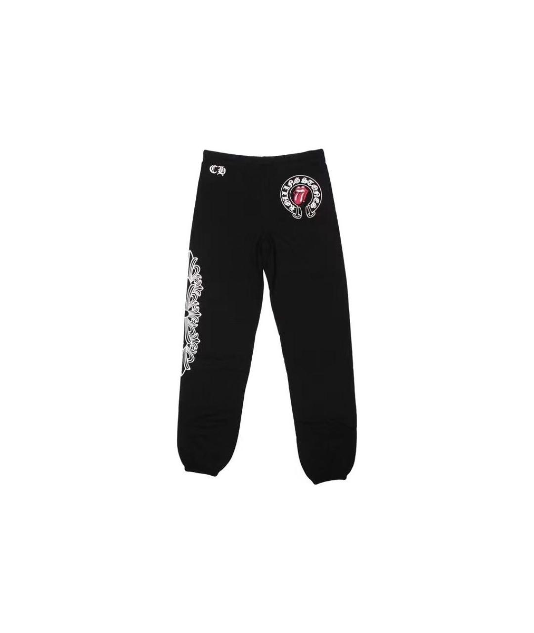 CHROME HEARTS Черные повседневные брюки, фото 1