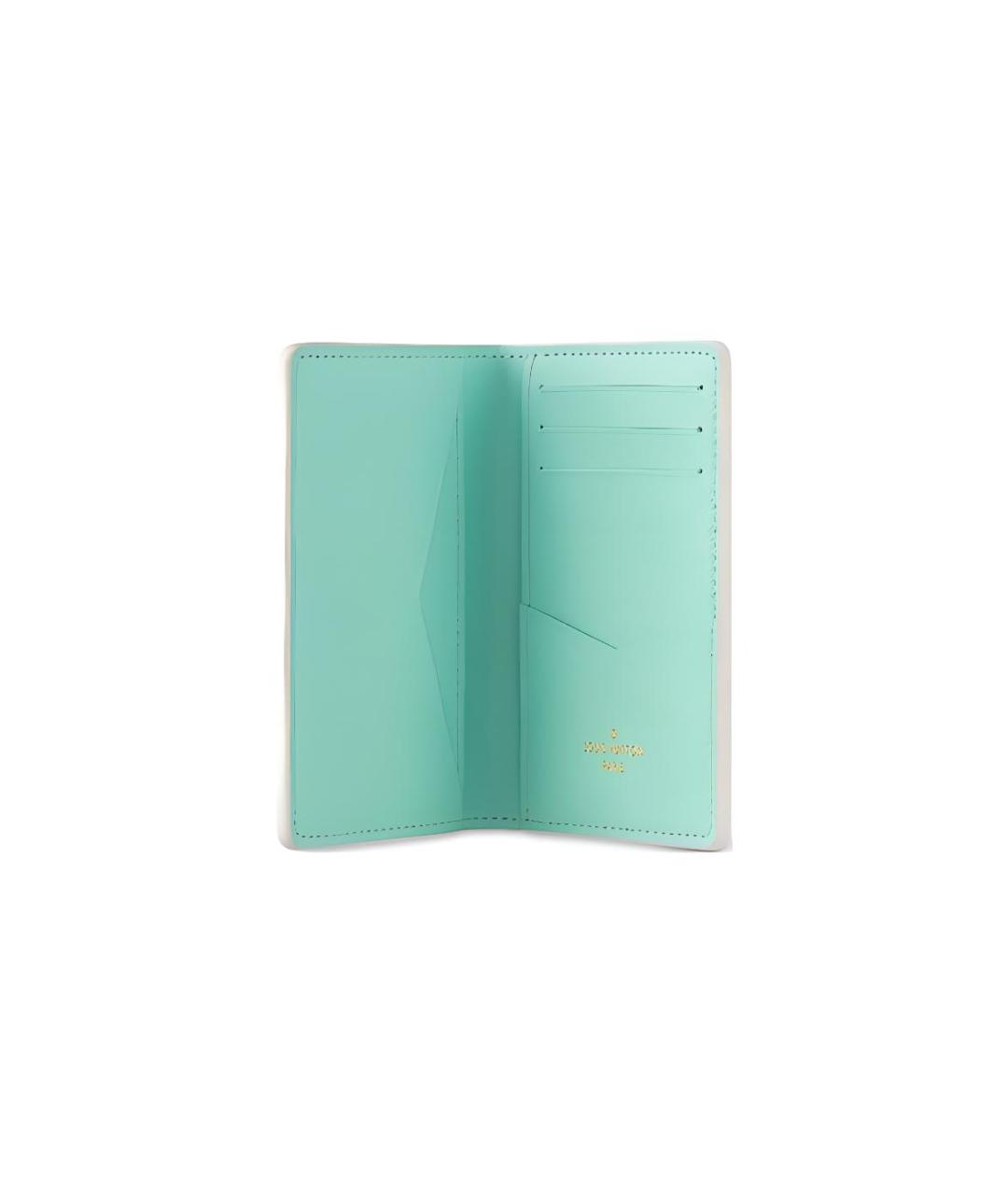 LOUIS VUITTON Белый кошелек, фото 3