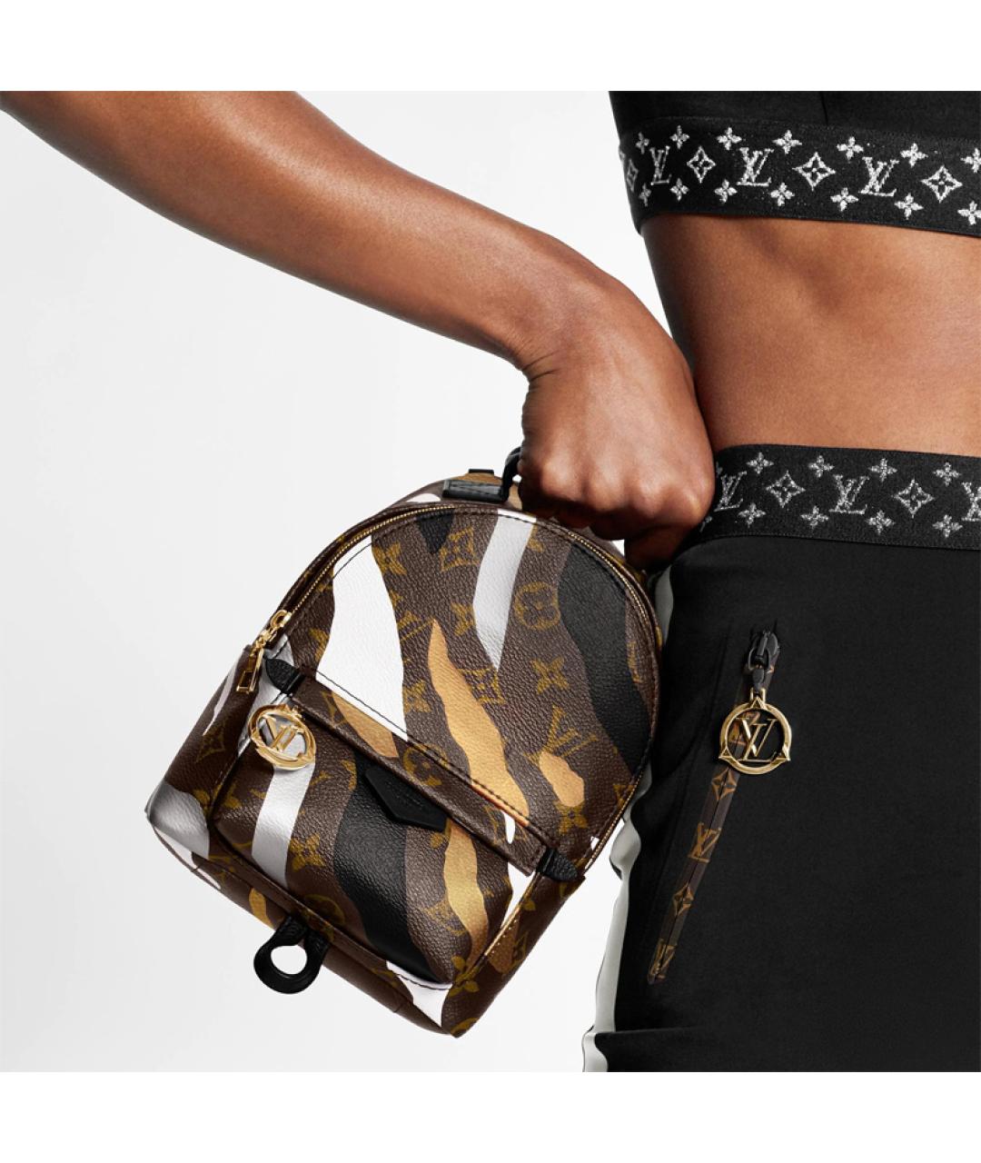 LOUIS VUITTON Коричневый рюкзак, фото 6