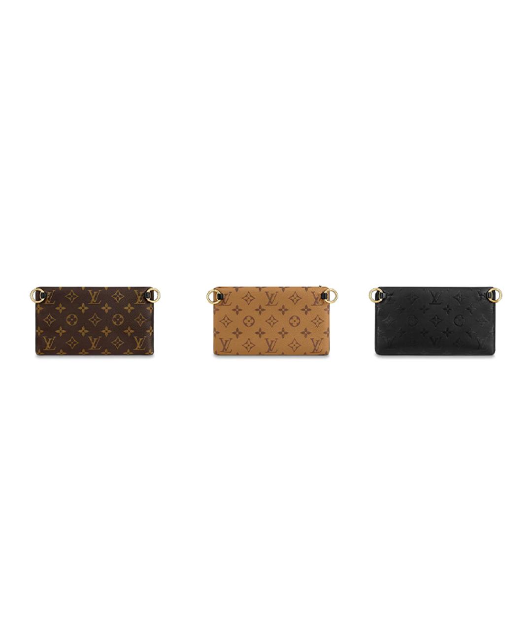 LOUIS VUITTON Коричневая сумка через плечо, фото 4