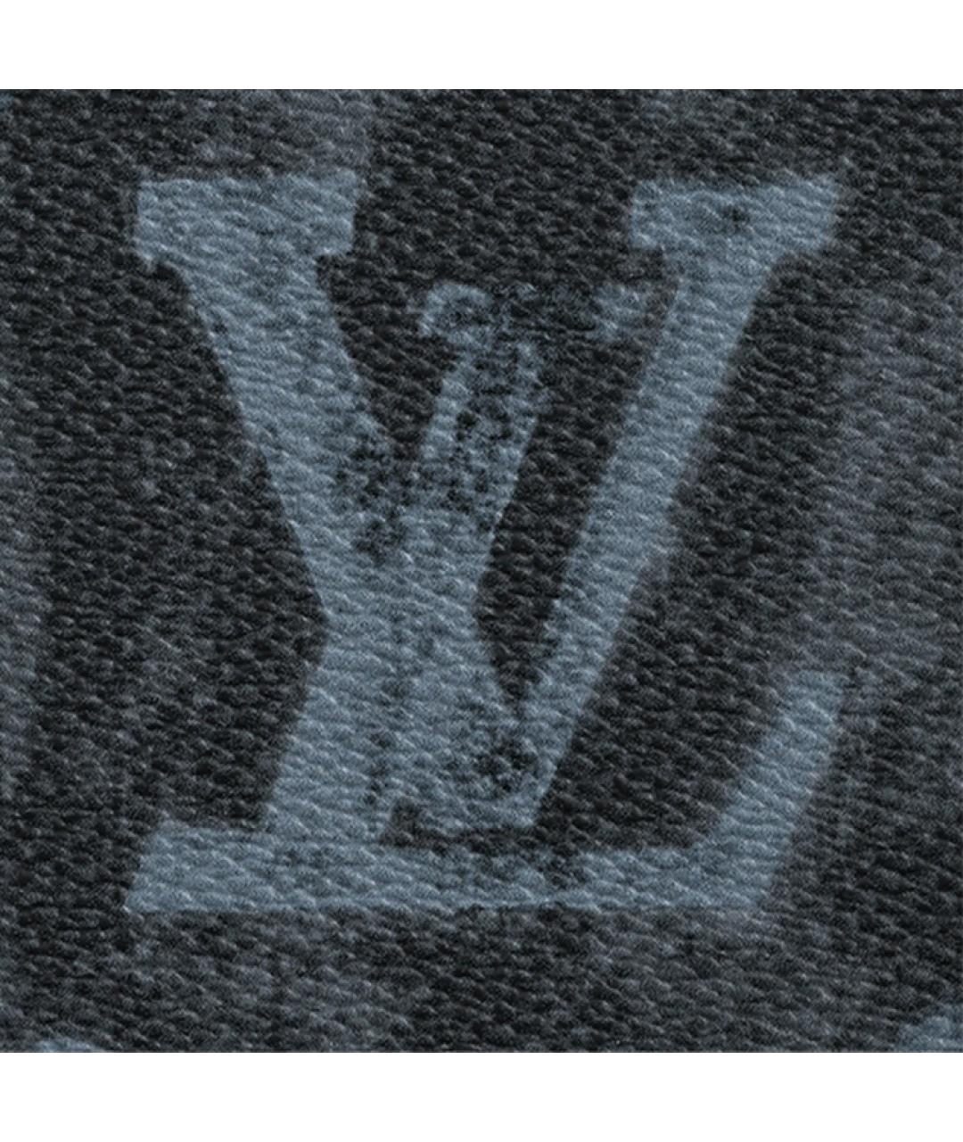 LOUIS VUITTON Темно-синяя сумка на плечо, фото 5