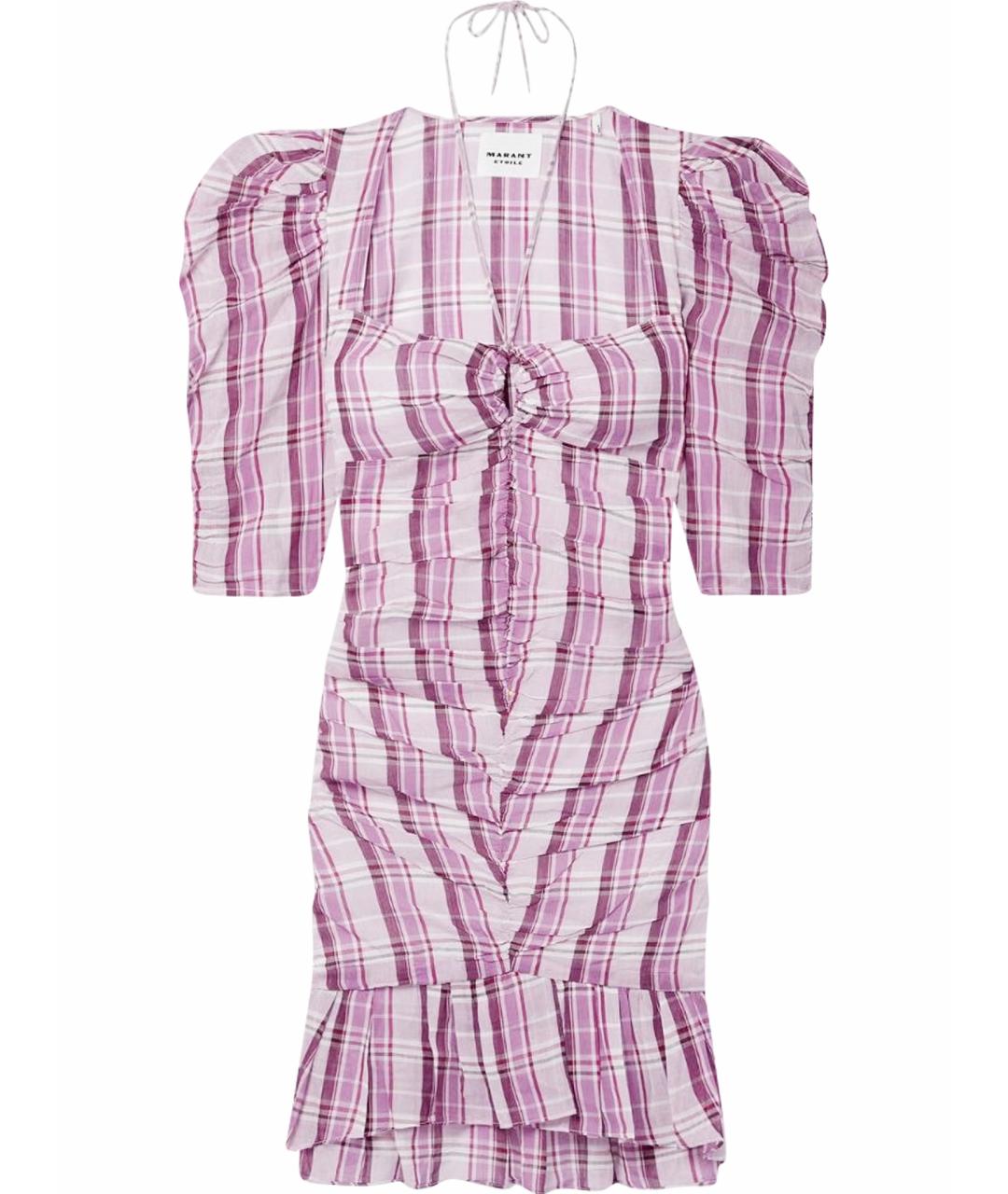ISABEL MARANT Розовое хлопковое повседневное платье, фото 1