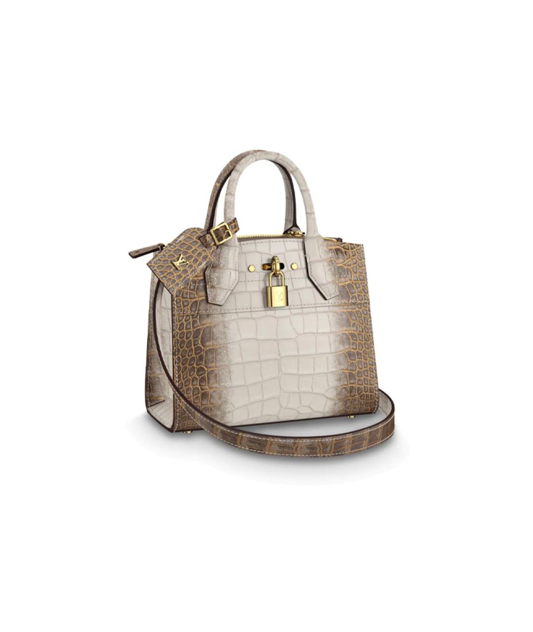 LOUIS VUITTON Бежевая сумка с короткими ручками, фото 1