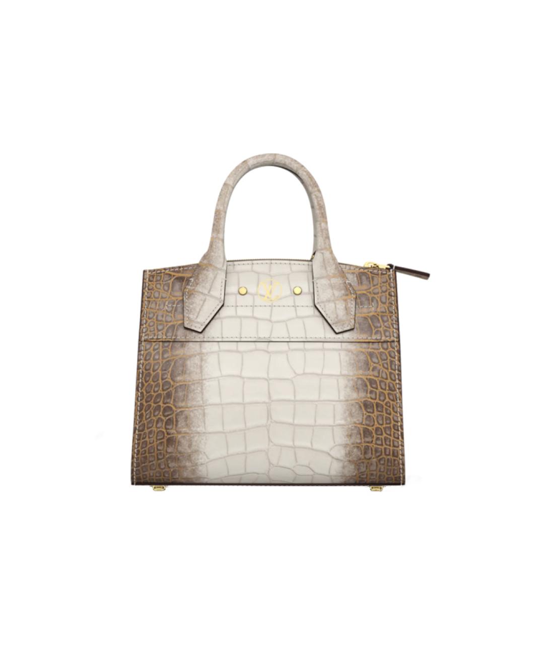 LOUIS VUITTON Бежевая сумка с короткими ручками, фото 4