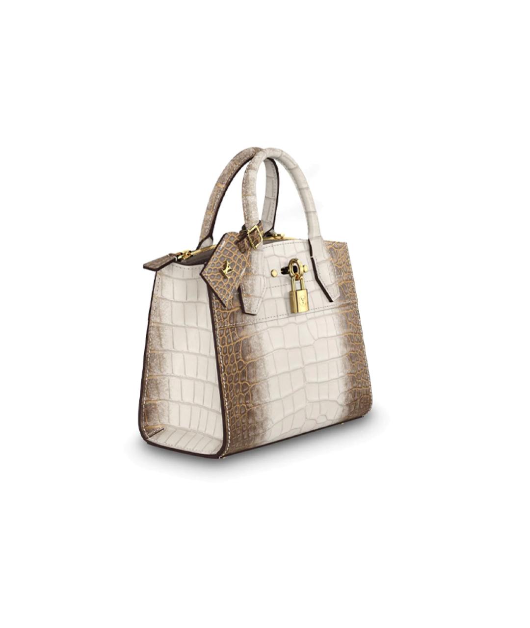 LOUIS VUITTON Бежевая сумка с короткими ручками, фото 2