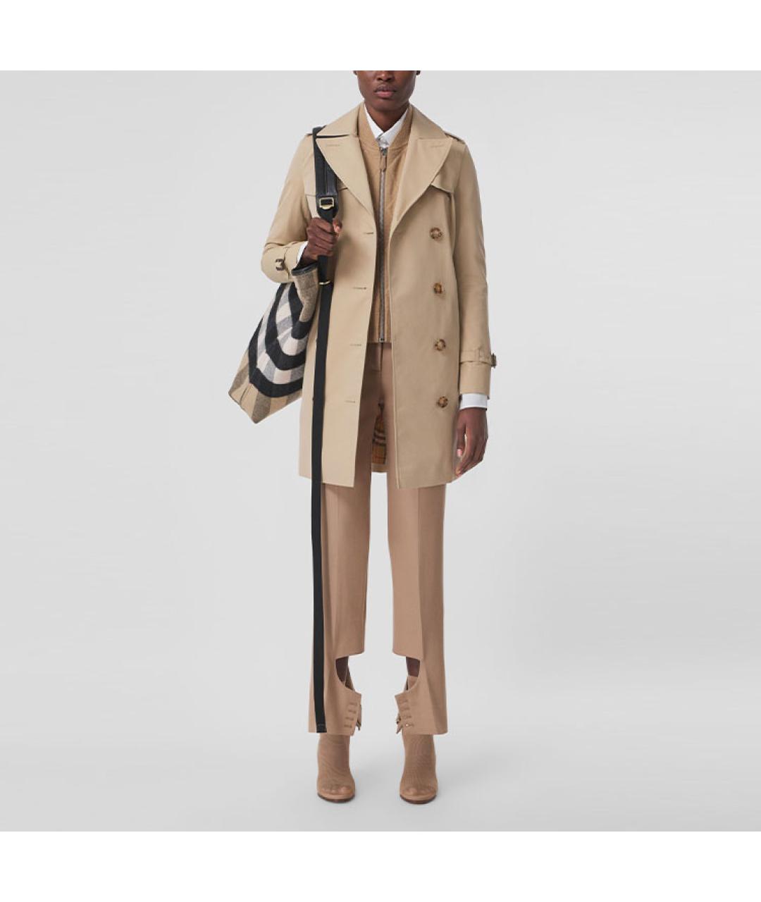 BURBERRY Бежевая куртка, фото 4
