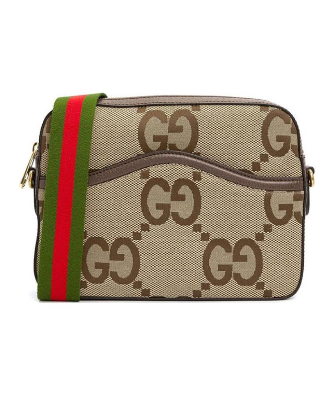 GUCCI Бежевая сумка через плечо, фото 1
