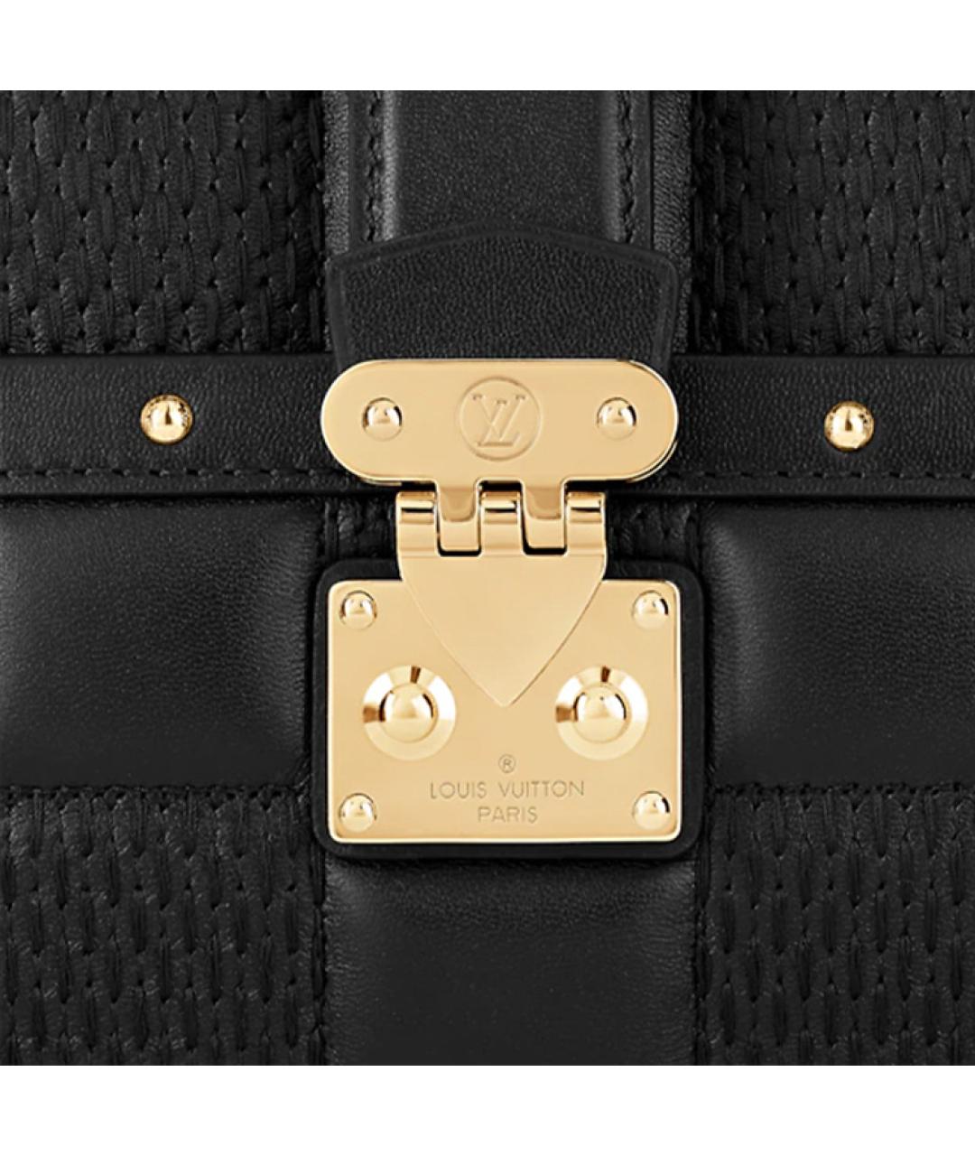 LOUIS VUITTON Черная сумка через плечо, фото 5
