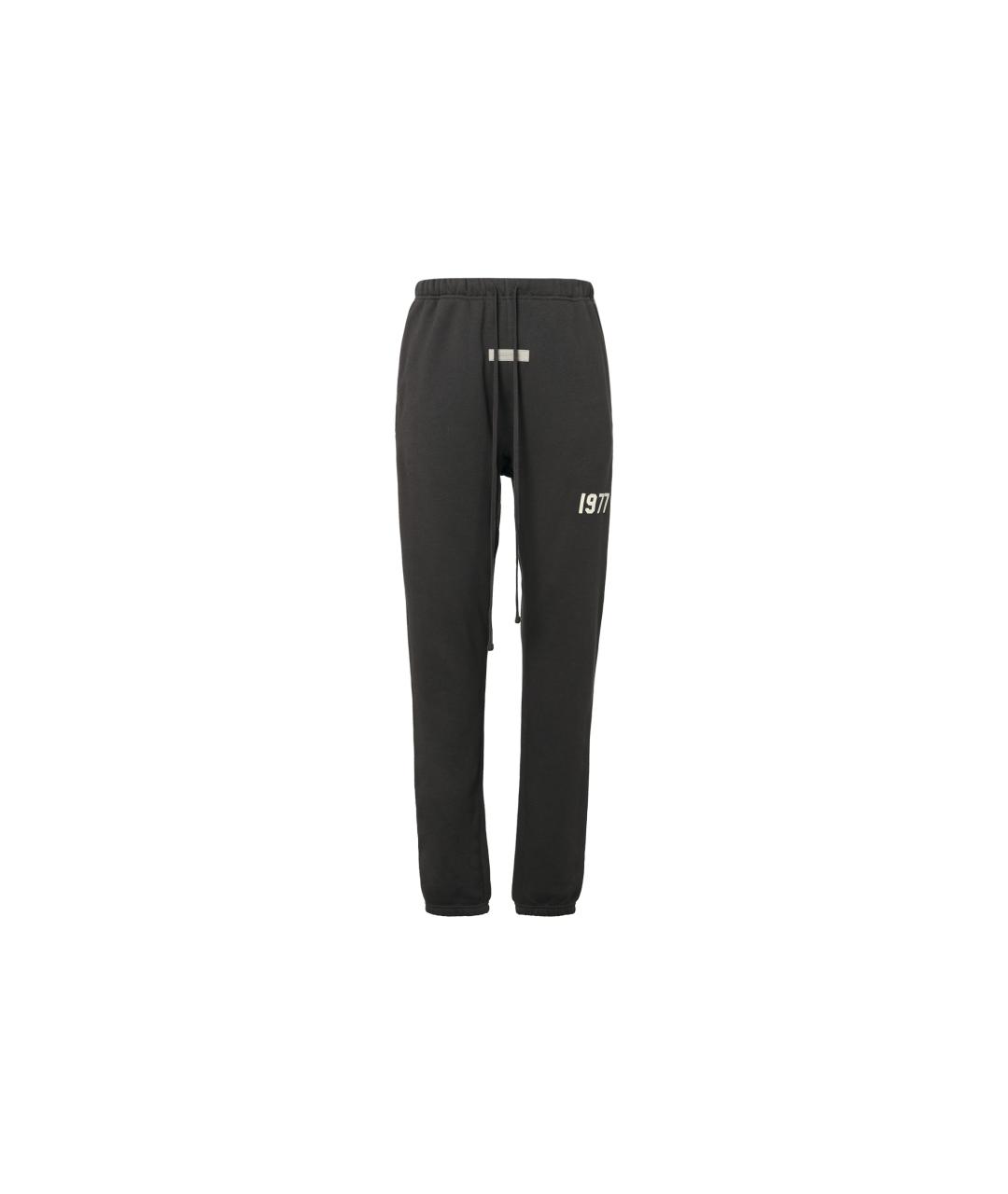 FEAR OF GOD ESSENTIALS Черные повседневные брюки, фото 1