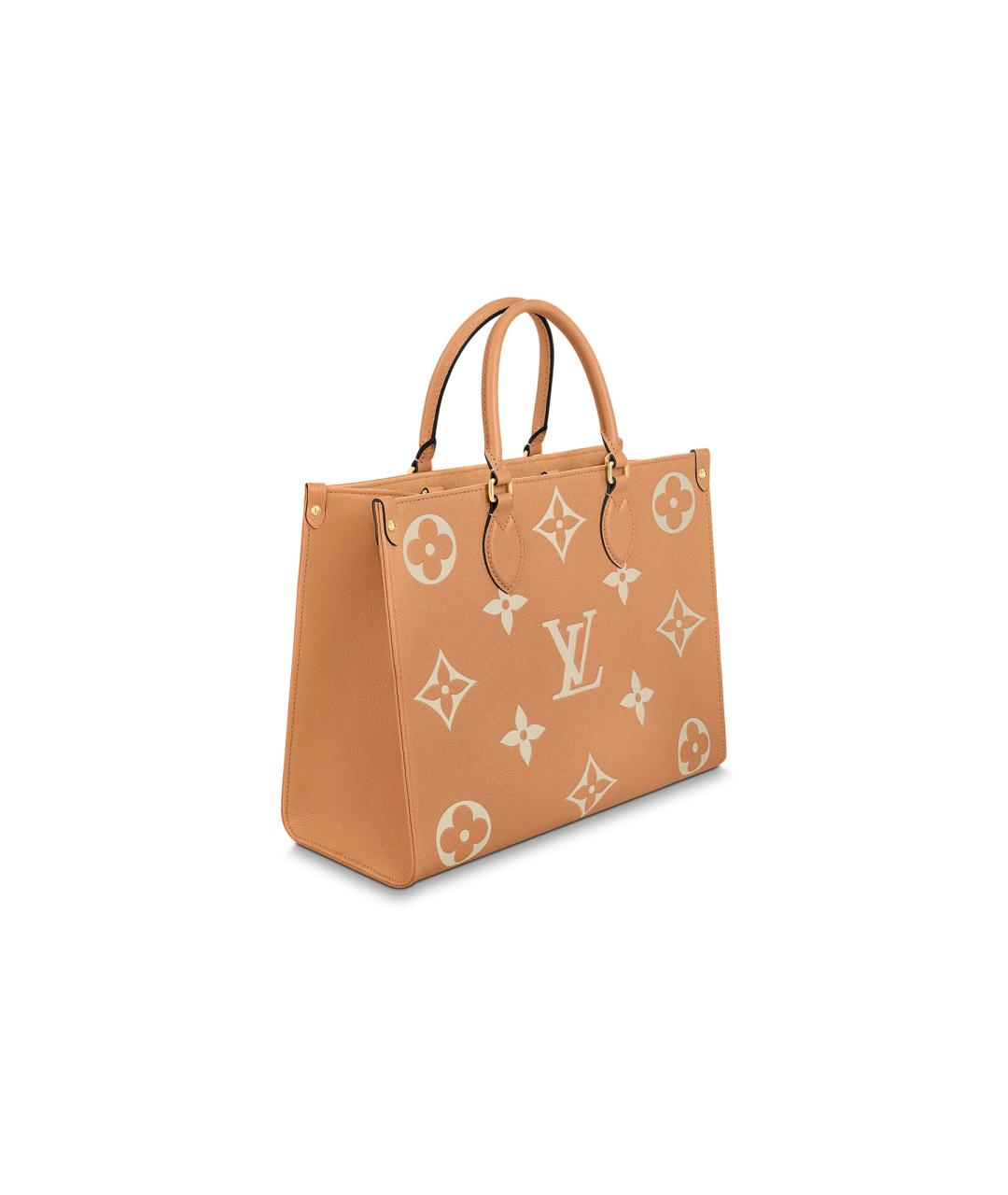 LOUIS VUITTON Бежевая сумка тоут, фото 2