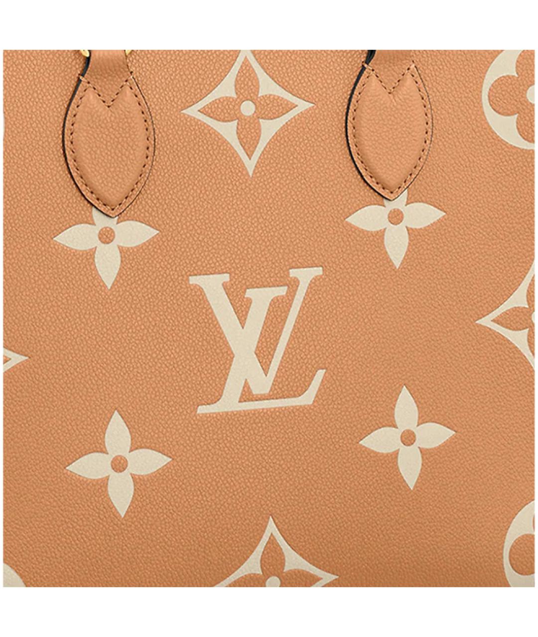 LOUIS VUITTON Бежевая сумка тоут, фото 5