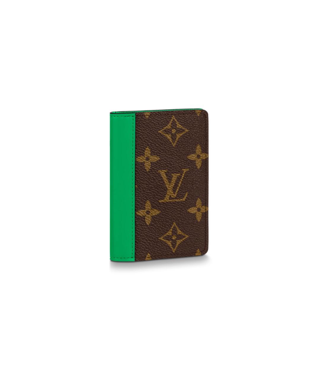 LOUIS VUITTON Коричневый кошелек, фото 1