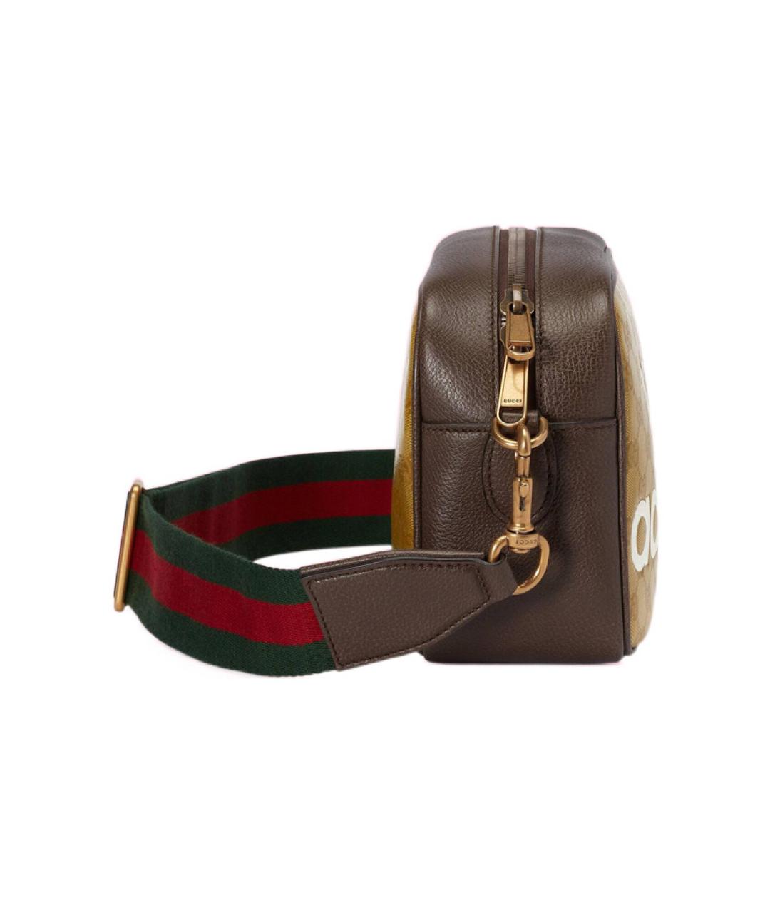 GUCCI Желтая сумка на плечо, фото 4