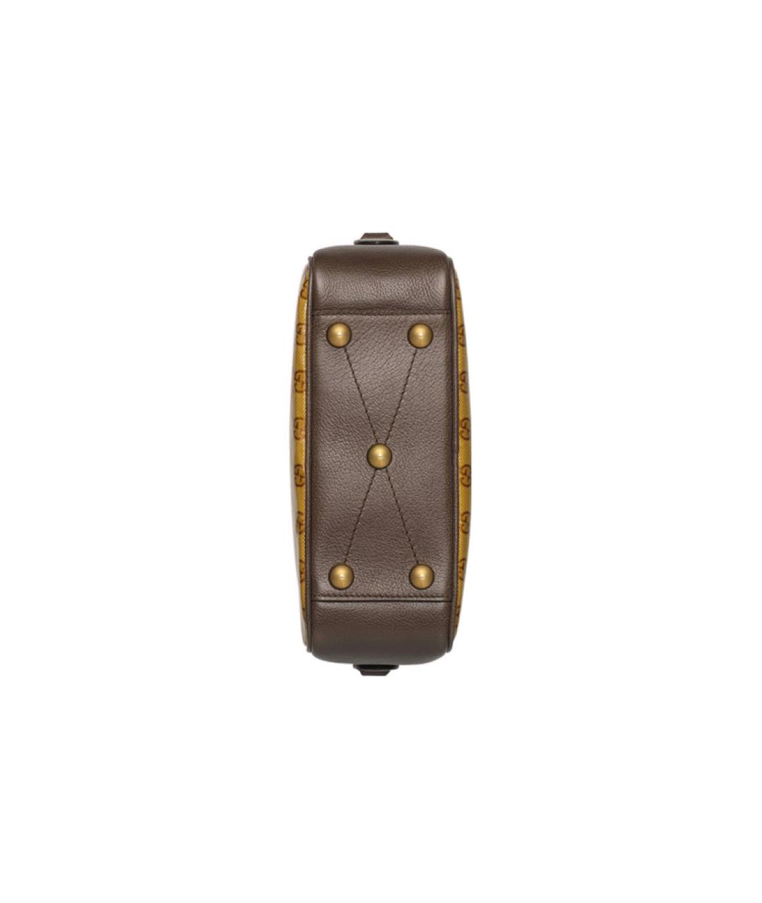 GUCCI Желтая сумка на плечо, фото 7