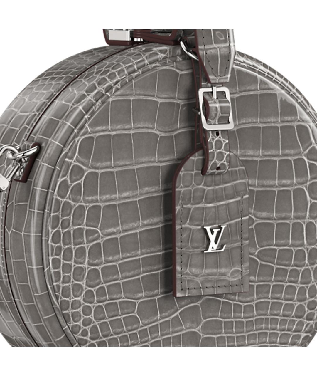 LOUIS VUITTON Серая сумка через плечо, фото 5