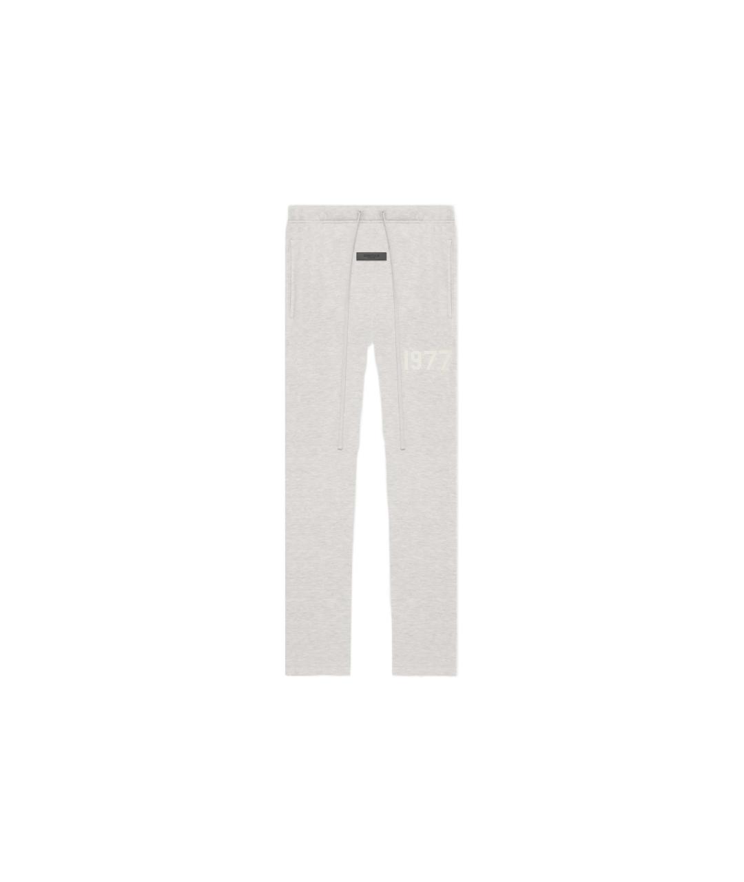 FEAR OF GOD ESSENTIALS Серые хлопковые повседневные брюки, фото 1