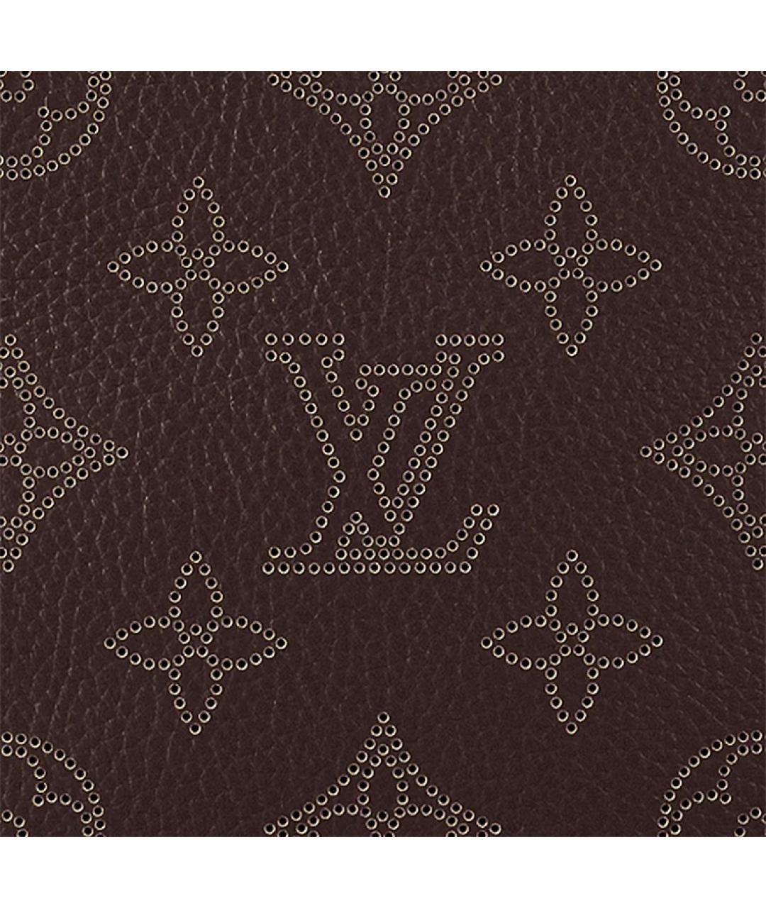 LOUIS VUITTON Коричневая сумка с короткими ручками, фото 5