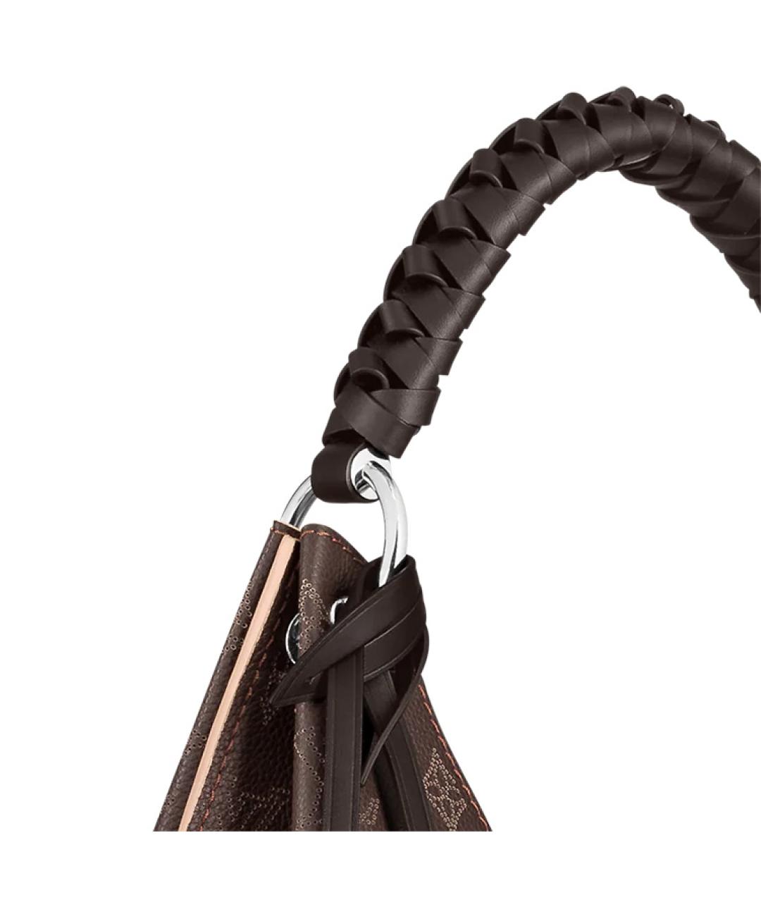 LOUIS VUITTON Коричневая сумка с короткими ручками, фото 7