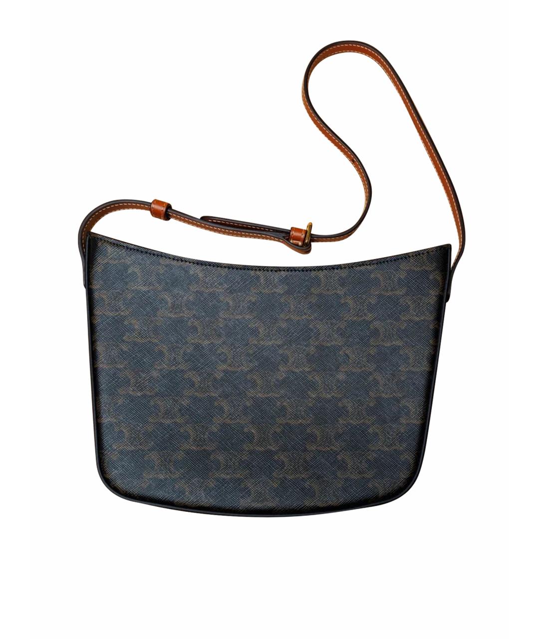 CELINE Коричневая сумка через плечо, фото 1