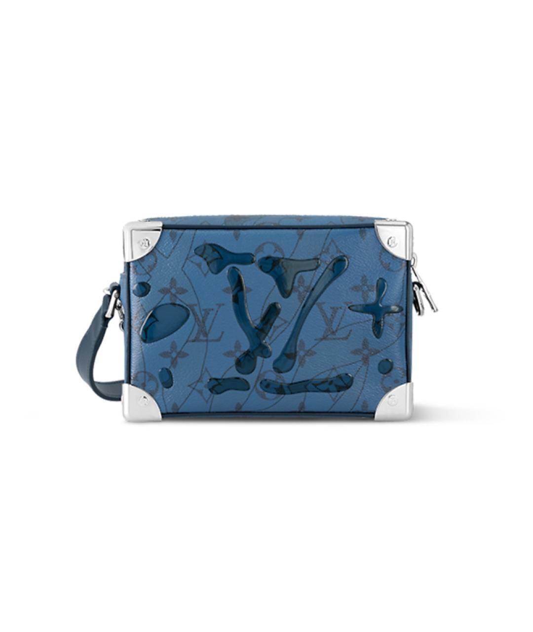 LOUIS VUITTON Синяя сумка на плечо, фото 3