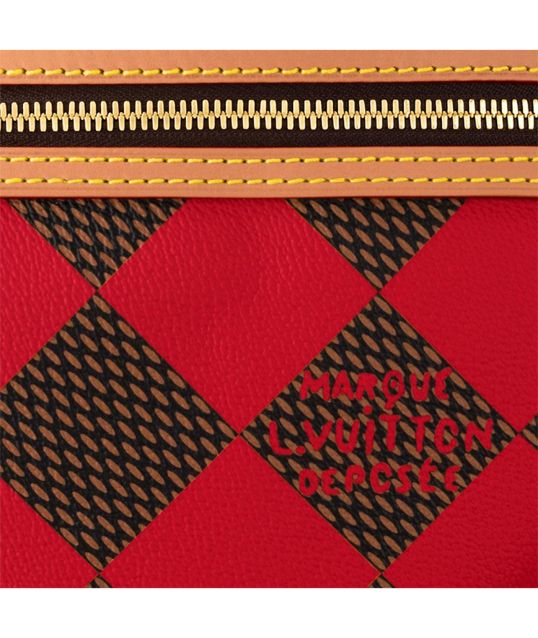 LOUIS VUITTON Красная сумка через плечо, фото 7