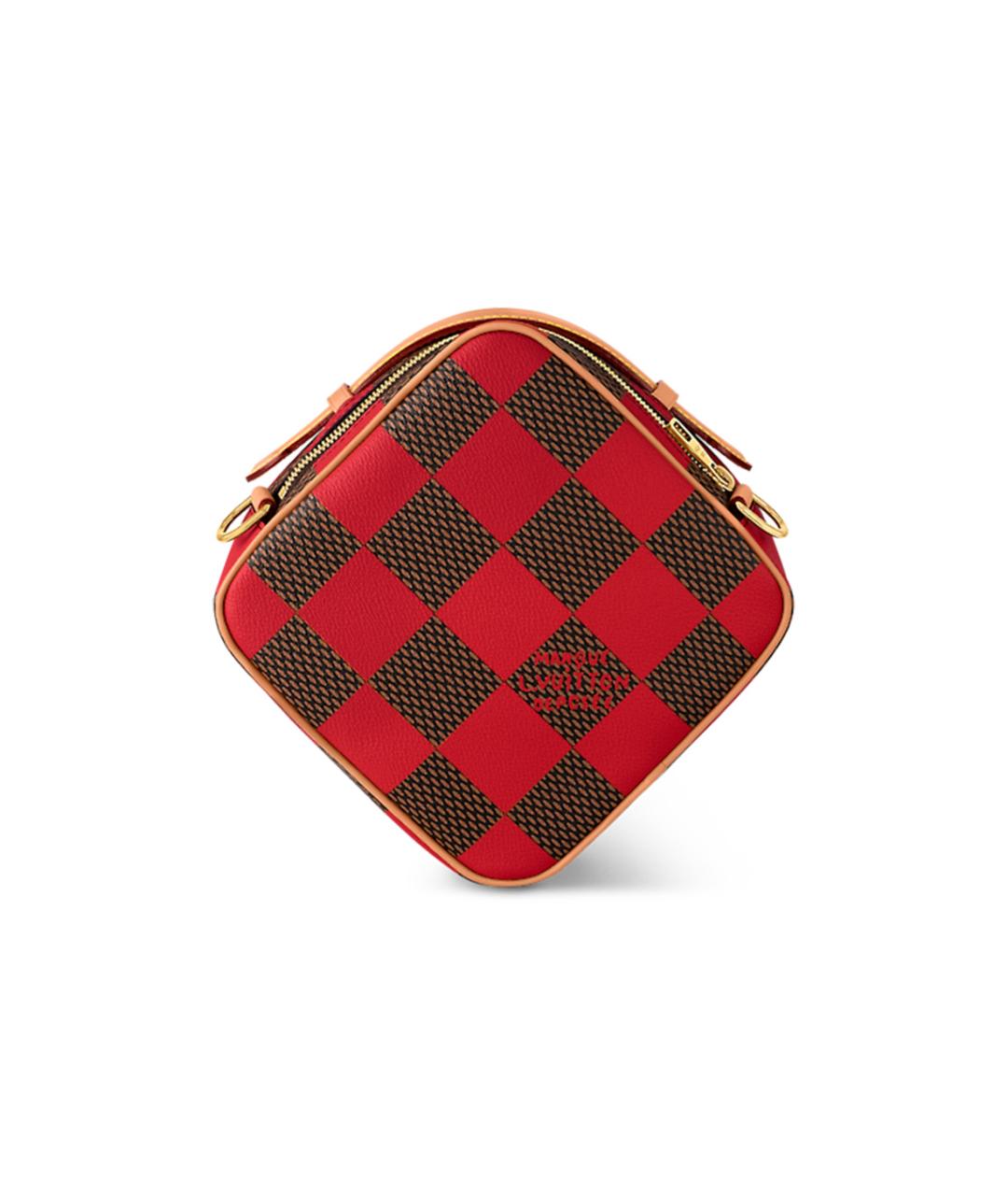 LOUIS VUITTON Красная сумка через плечо, фото 3