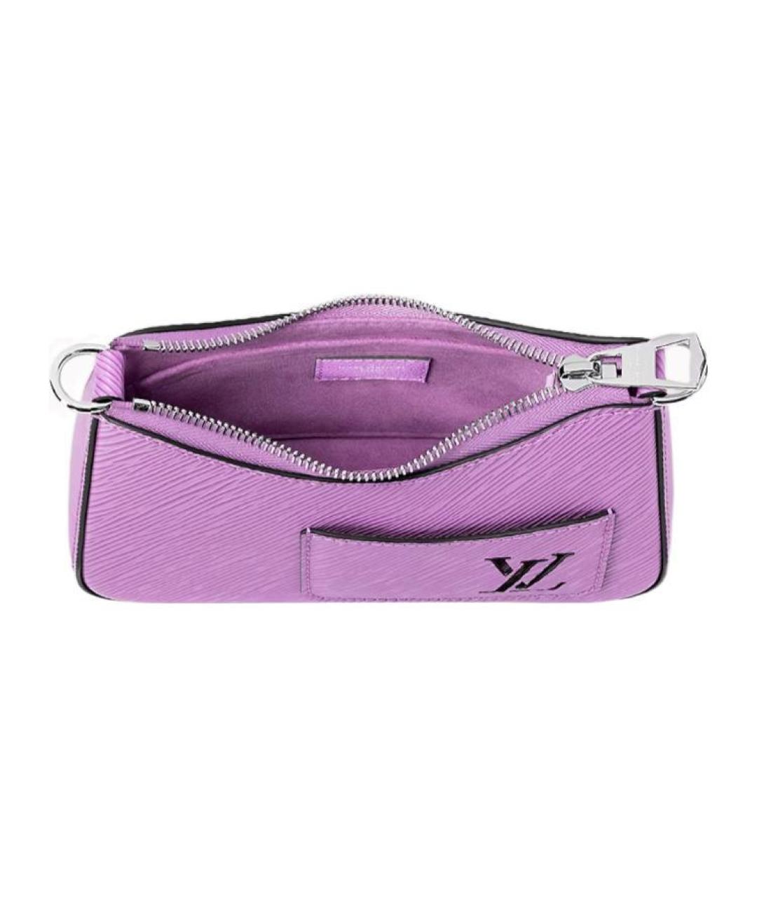 LOUIS VUITTON Фиолетовая сумка через плечо, фото 4