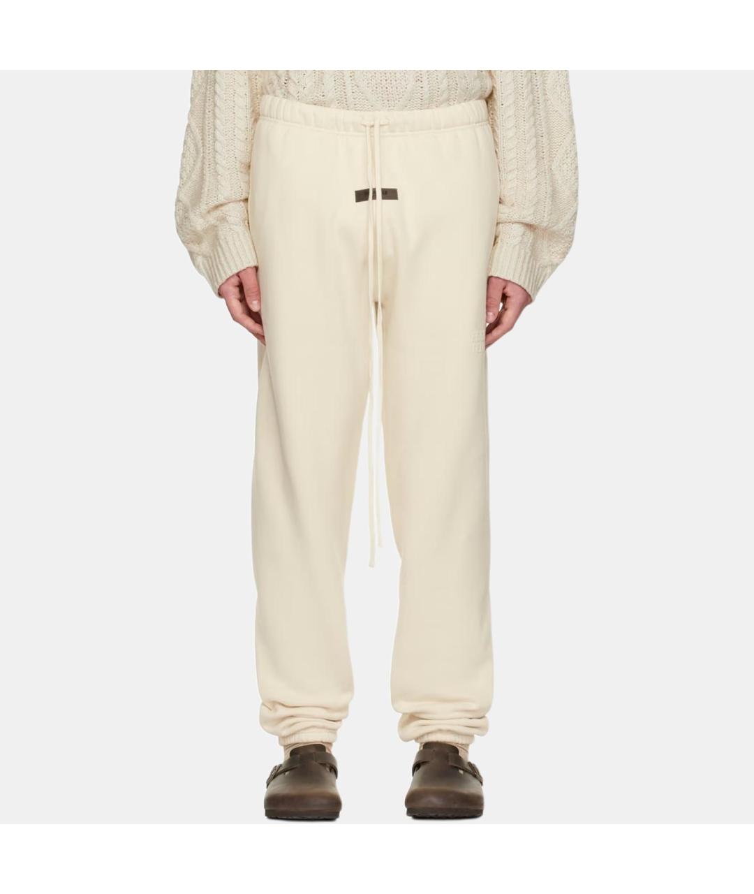 FEAR OF GOD ESSENTIALS Бежевые повседневные брюки, фото 4