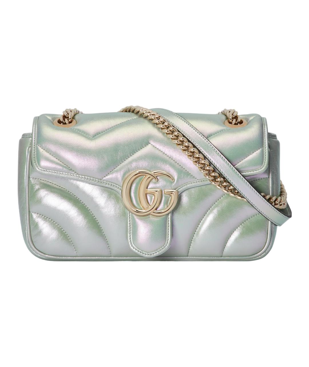 GUCCI Серебряная сумка через плечо, фото 1