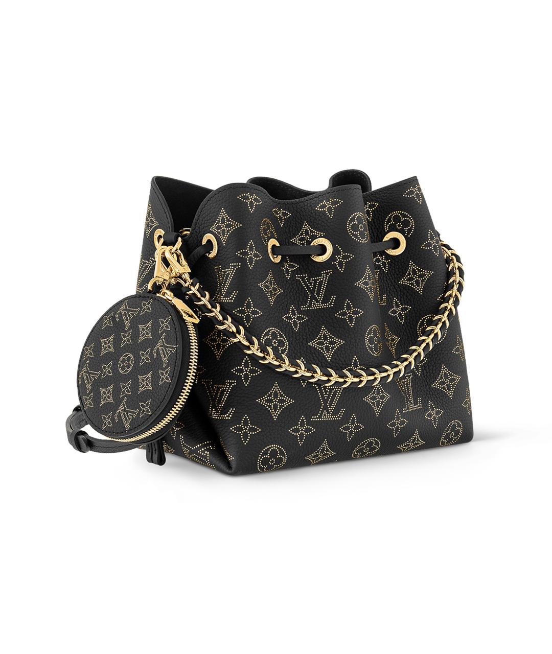 LOUIS VUITTON Черная сумка с короткими ручками, фото 2