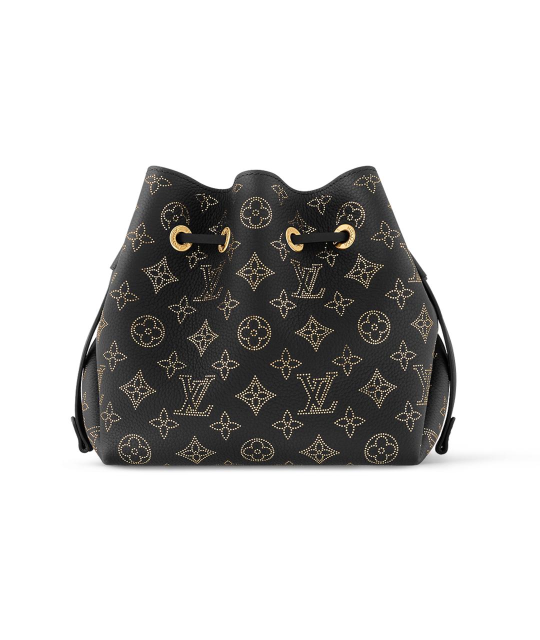 LOUIS VUITTON Черная сумка с короткими ручками, фото 3